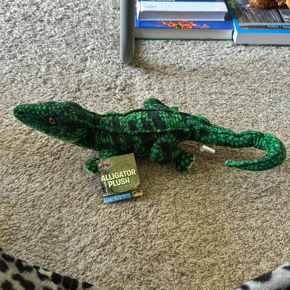 Alligator stuffed animal